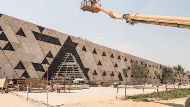 مجلس الوزراء يعلن انتهاء 96% من أعمال المتحف المصري الكبير
