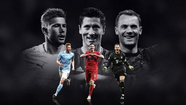 المرشحين لجائزة أفضل لاعب في أوروبا