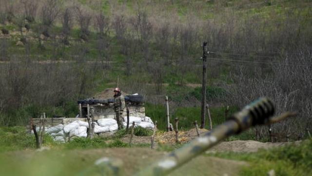 مكان الاشتباك بين أرمينيا وأذربيجان