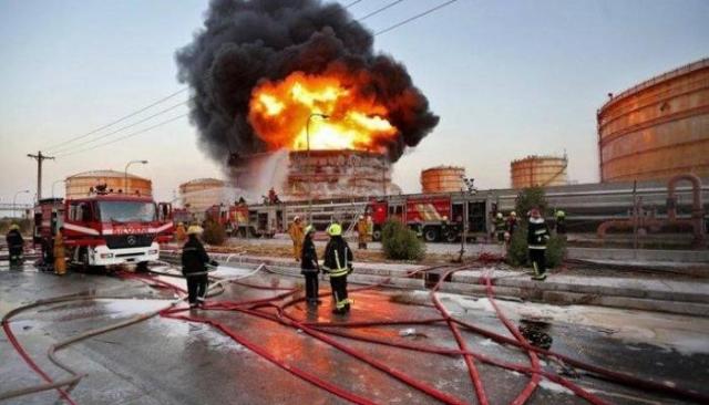 أنفجار في إيران