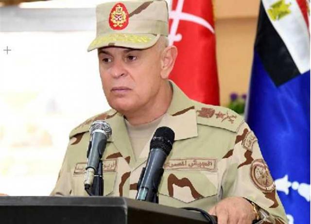الفريق محمد فريد رئيس أركان حرب القوات المسلحة