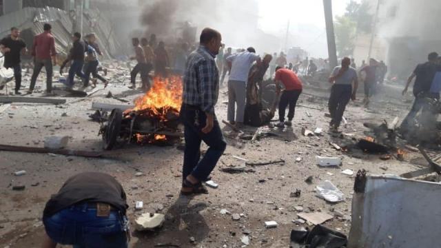 14 قتيلا و40 مصابا في انفجار سيارة مفخخة شمال سوريا