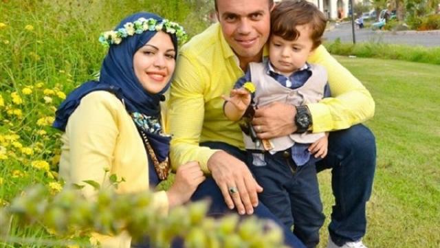 الشهيد أحمد الشبراوي وزوجته 