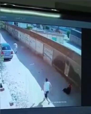 السيدة المعتدي عليها