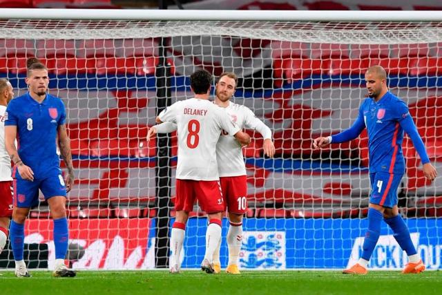دوري أمم أوروبا| إنجلترا تسقط أمام الدنمارك