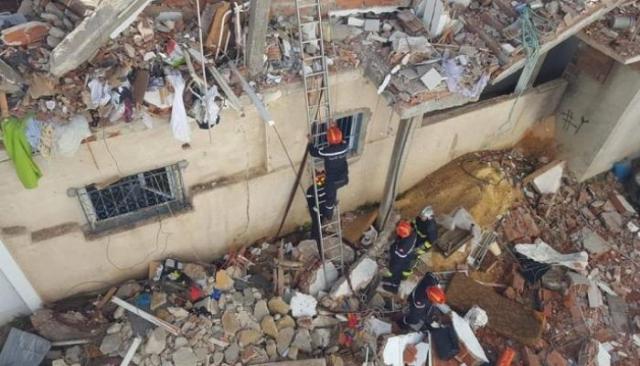 خسائر بشرية ومالية.. انهيار مبنى سكني بتونس في انفجار غازي