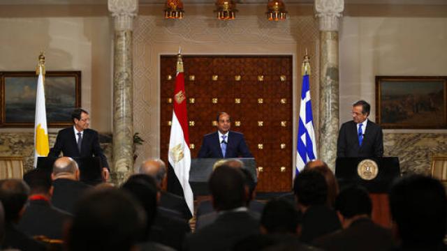 مباحثات مصر مع قبرص واليونان