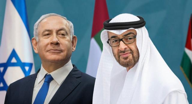 نتنياهو وولي عهد الإمارات