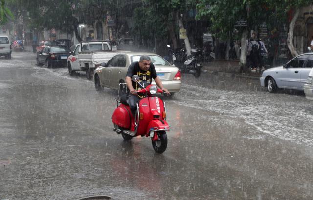 هطول امطار في مصر