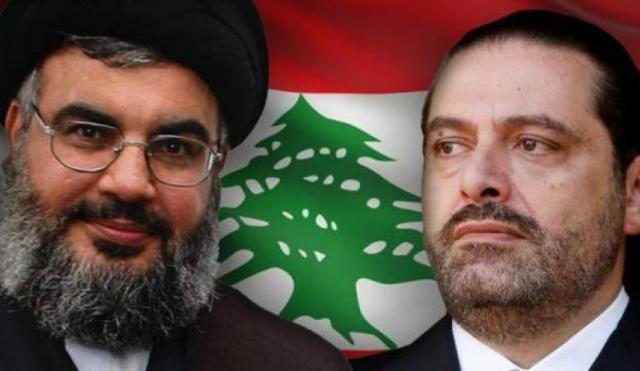سعد الحريري وحسن نصر الله
