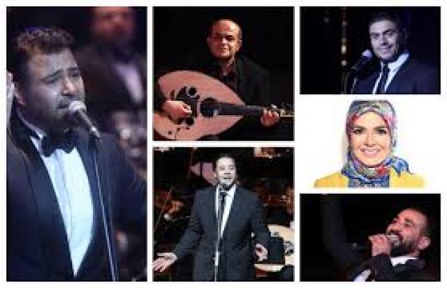 نجوم مهرجان الموسيقى العربية