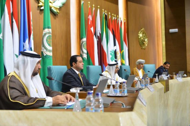رئيس مجلس الشيوخ يهنئ رئيس البرلمان العربي ونائبه علاء عابد بعد تولي منصبيهما (صور)