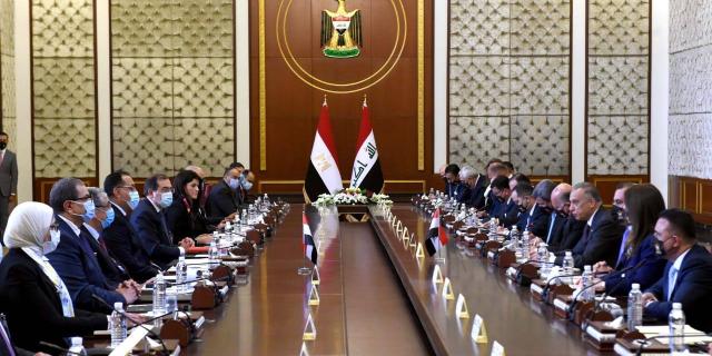 اجتماع اللجنة العليا المصرية العراقية المشتركة في بغداد