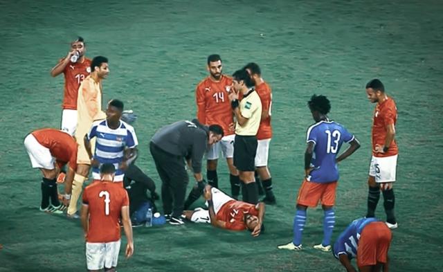 حسين الشحات مع المنتخب