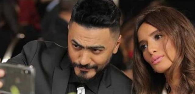 زينة لـ تامر حسني.. ”حرام عليك حاجة تقطع القلب” (فيديو)