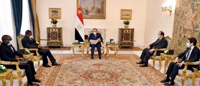 لقاء الرئيس السيسي اليوم