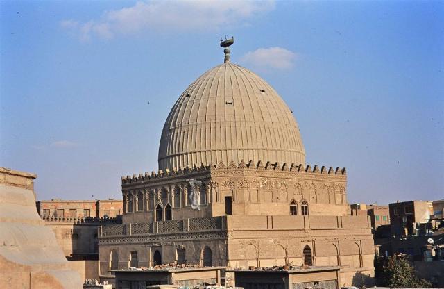 قبة مسجد الامام الشافعي