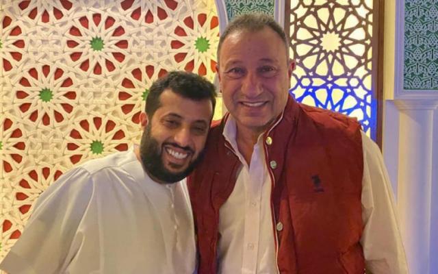 محمود الخطيب وتركي أل الشيخ