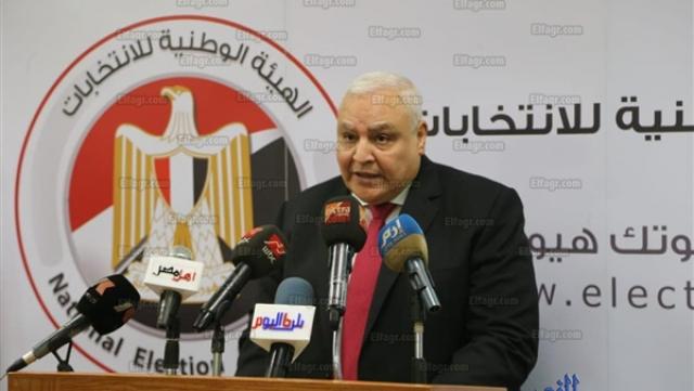 المستشار  لاشين إبراهيم- رئيس الهيئة الوطنية للانتخابات