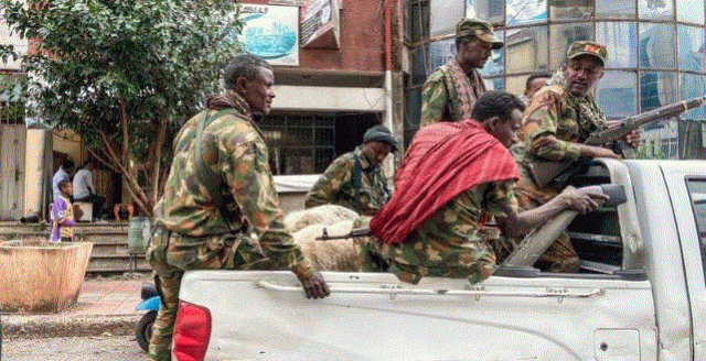 القوات الحكومية الإثيوبية