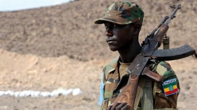 جندي من الجيش الإثيوبي 