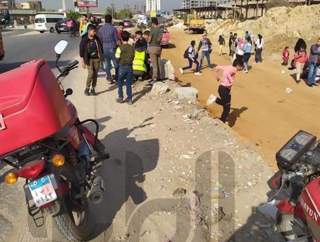 ننشر صور المصابين.. ومصدر أمني: السرعة الزائدة وراء حادث أوتوبيس الرحلات بالأوتوستراد