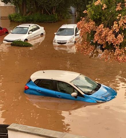 فيضانات في الجولان المحتل