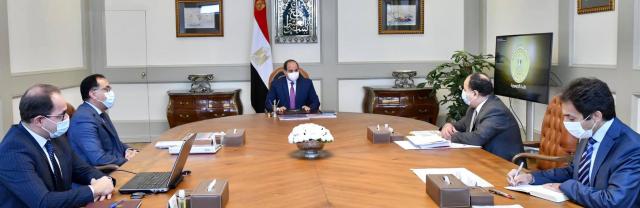 متحدث الرئاسة: السيسي يستعرض مع مدبولي ومعيط الاتفاق مع صندوق النقد الدولي