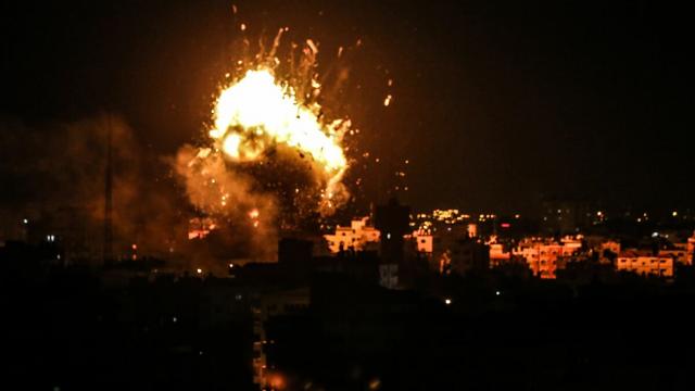غارات جوية إسرائيلية ضد قطاع غزة