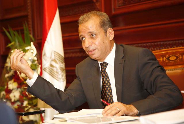 المستشار محمود عثمان الأمين العام لمجلس الشيوخ