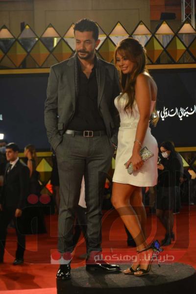شريف سلامة وداليا مصطفى يتألقان بمهرجان القاهرة السينمائي