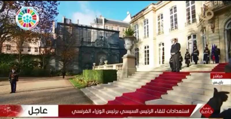 موكب الرئيس السيسي