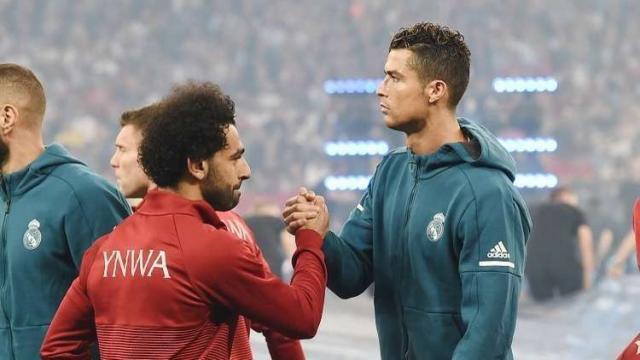 محمد صلاح ورونالدو