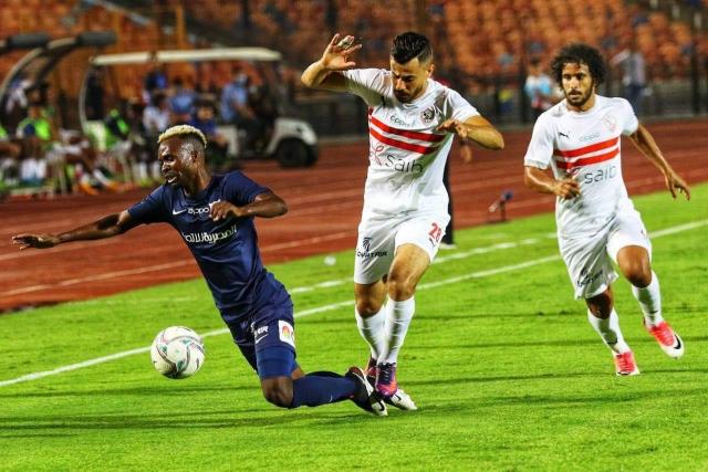 الزمالك وإنبي