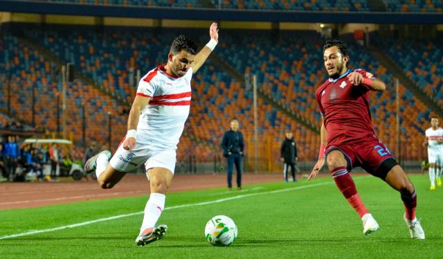 أحمد زيزو في مباراة بيراميدز