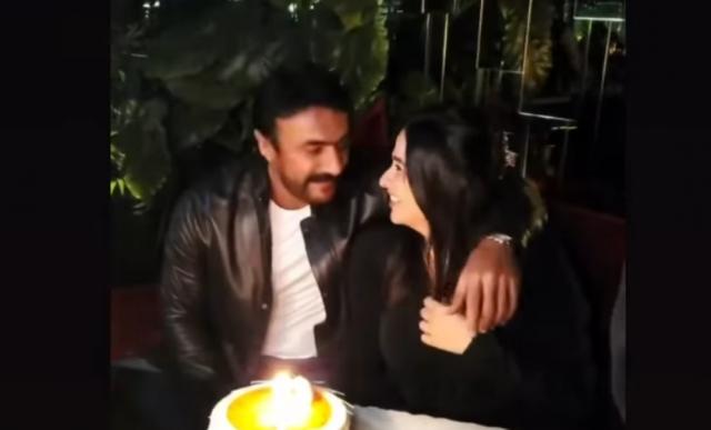 ياسمين عبد العزيز تحتفل بعيد ميلادها مع أحمد العوضي ونجوم الفن (صور وفيديو)