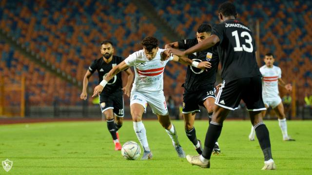 الزمالك ضد الجونة