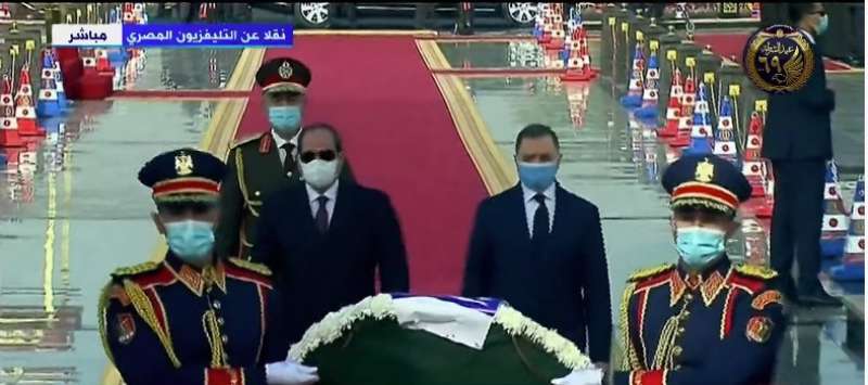 الرئيس السيسي في احتفال وزارة الداخلية بعيد الشرطة الـ69
