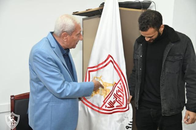 مروان حمدي ورئيس الزمالك
