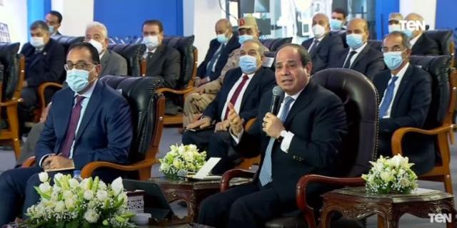 الرئيس السسي يفتتح مستشفيات جديدة