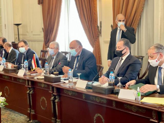 مؤتمر وزيري خارجية مصر والسودان