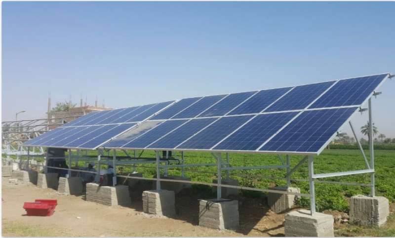 الزراعة: إنشاء 30 نموذجا لاستخدام الطاقة الشمسية في توفير مياه الري