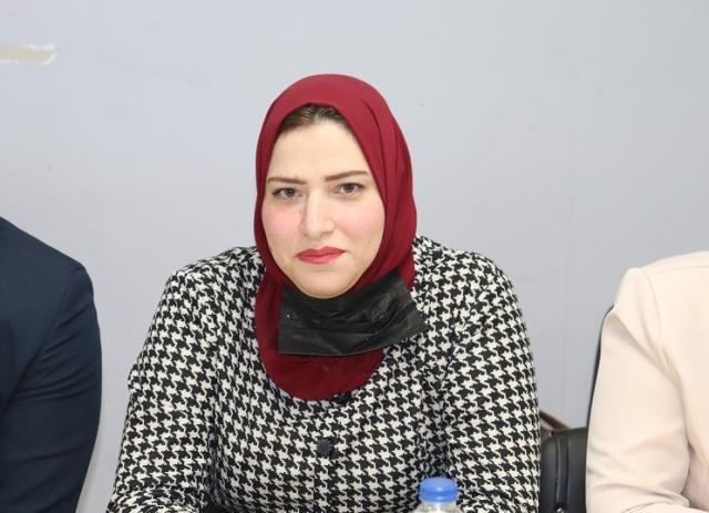 الدكتورة رحاب أبو غزالة أمينة المرأة في حزب أبناء مصر