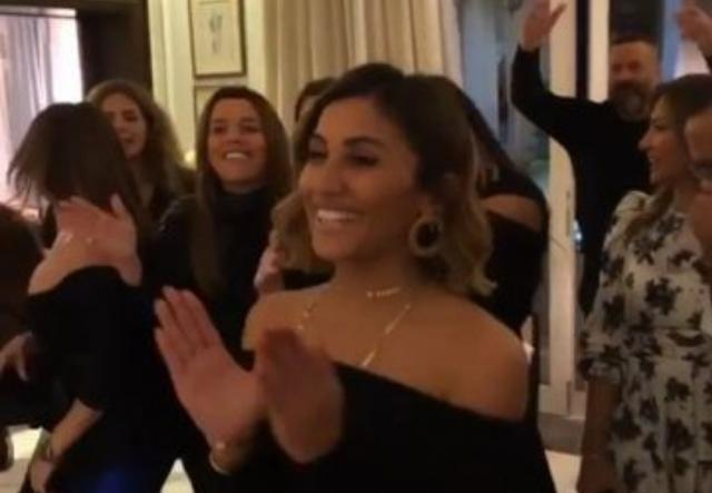 ”أيوه أنا غيري مافيش”.. دينا الشربيني ترقص على غناء حسن شاكوش في عيد ميلادها (فيديو وصور)