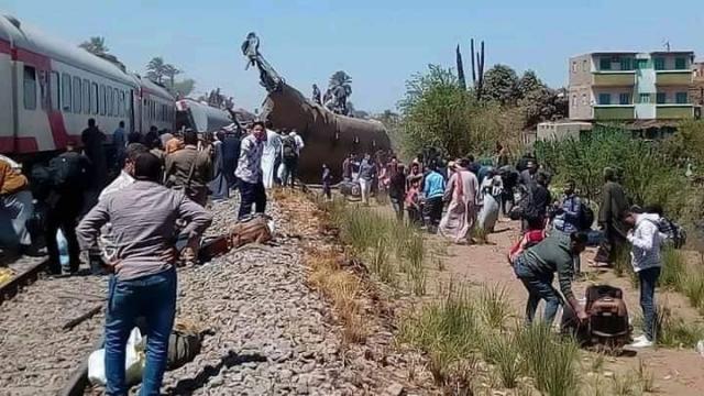 مجلس الوزراء يصدر بيانا بشأن حادث تصادم قطاري سوهاج