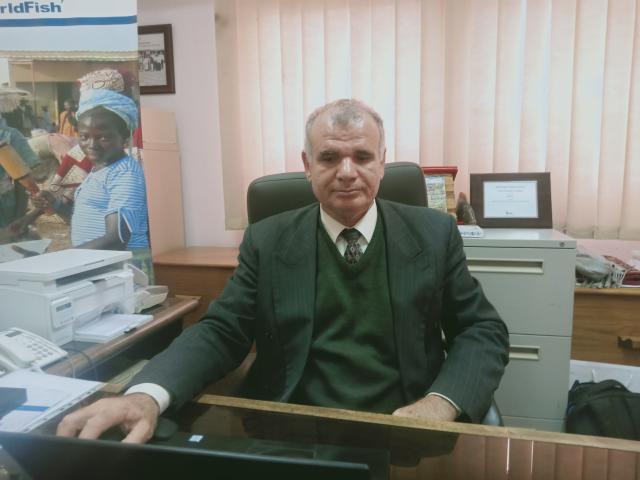 الدكتور أحمد نصرالله رئيس المركز الدولي للأسماك