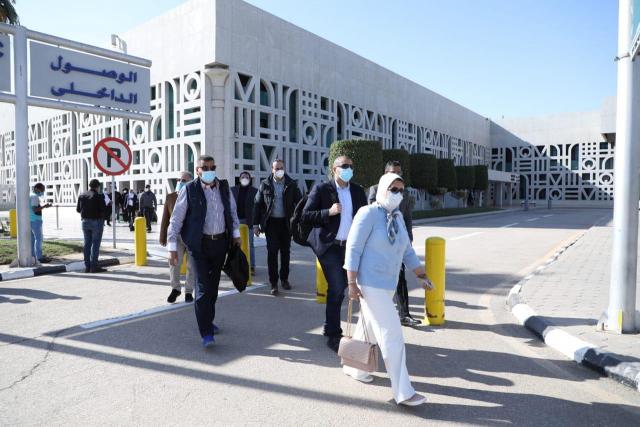 جانب من الجولة التفقدية لوزيرة الصحة