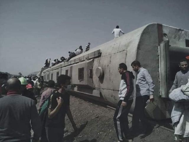 حادث قطار طوخ - ارشيفية