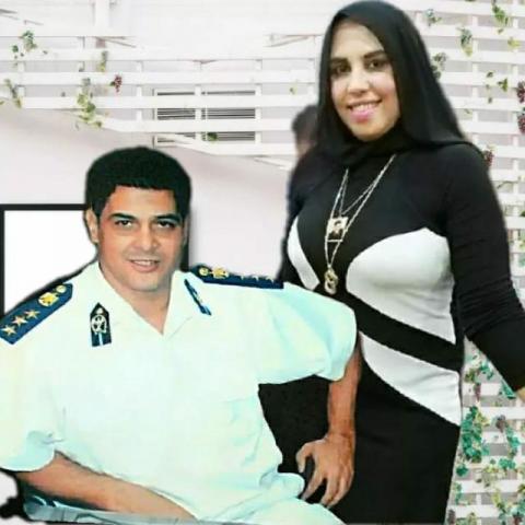 الشهيد عامر عبد المقصود وزوجته
