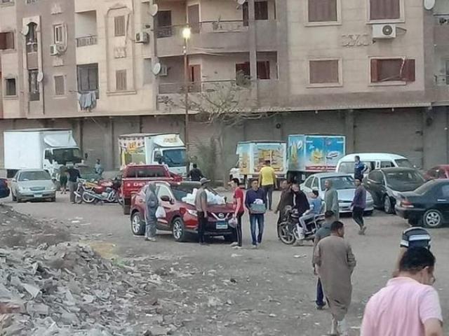 مساعدة المصريين في حادث قطار طوخ